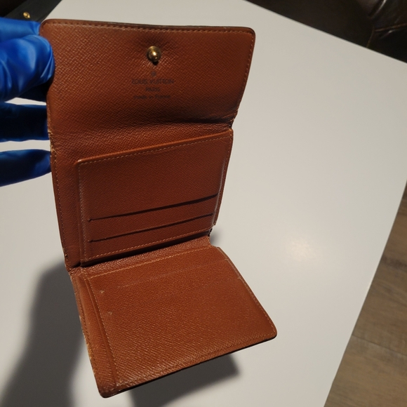 Louis Vuitton Monogram Elise Portefeuille Trifold Leather Wallet - Authentic LV - Picture 4 of 8